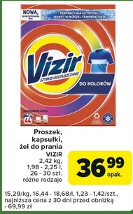 Kapsułki do prania Vizir