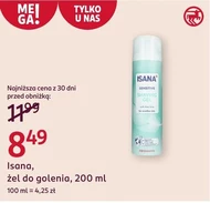 Żel do golenia Isana