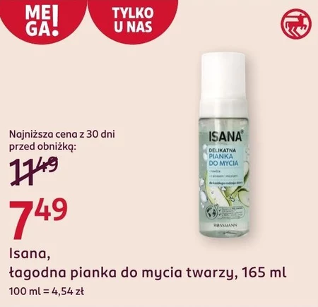 Pianka do mycia Isana