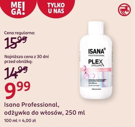 Odżywka do włosów Isana