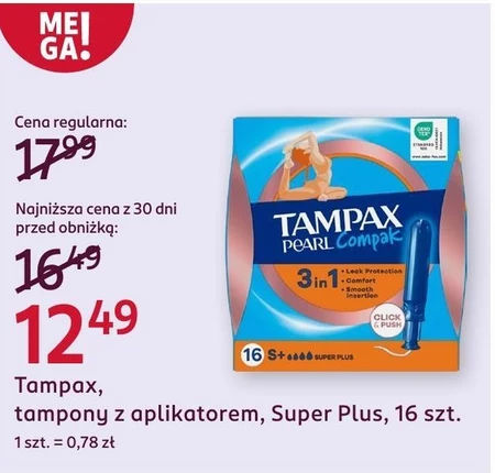 Tampony Tampax