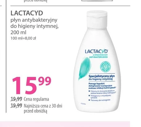 Płyn do higieny intymnej Lactacyd