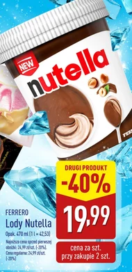 Морозиво Nutella