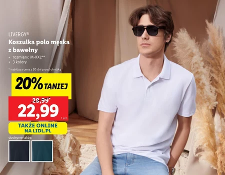 Koszulka polo męska Livergy
