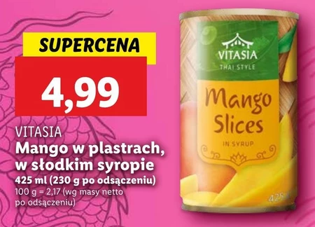 Mango w puszce Vitasia