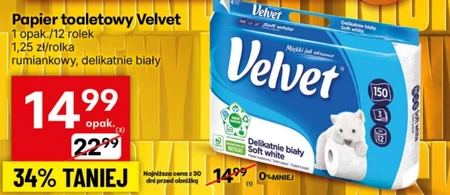 Papier toaletowy Velvet