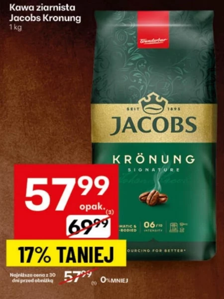 Kawa ziarnista Jacobs