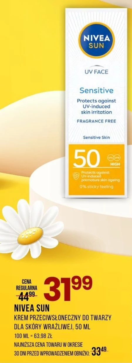 Сонцезахисний крем Nivea