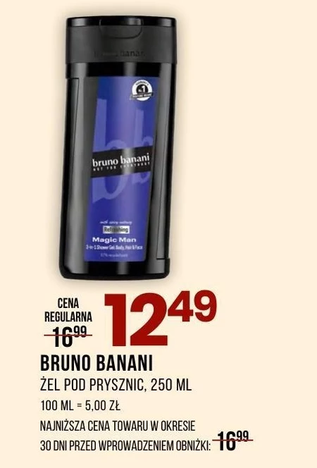 Żel pod prysznic Bruno Banani