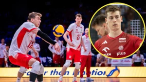 Kamil Semeniuk (w kółku) dołączył do kolegów i ma szansę na występ w meczu Polska - Włochy