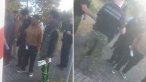 Burza po nagraniach z granicy. "Podrzucają migrantów". Wicemarszałek grzmi 