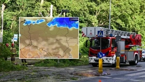 Alerty pogodowe obowiązują. Ograniczyły się do dwóch województw