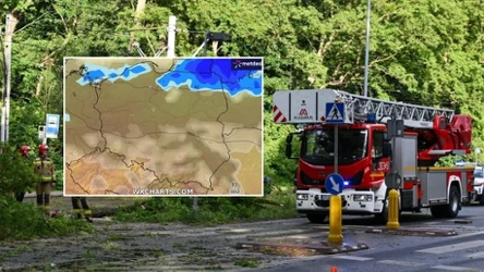 We wtorek burze wrócą, jednak ograniczą się do północno-wschodniej części Polski. Odczujemy też wyraźne ochłodzenie