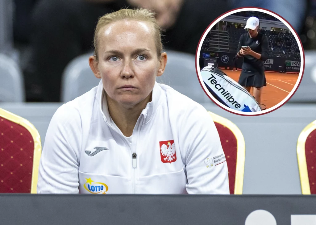 Tenis. Daria Abramowicz oraz Iga Świątek Tenis. Daria Abramowicz oraz Iga Świątek