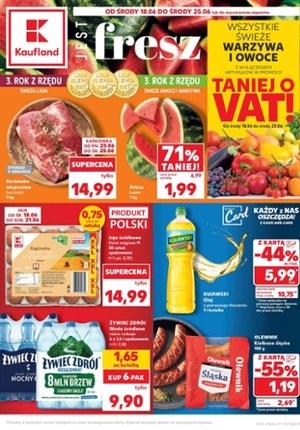 Gazetka promocyjna Kaufland, ważna od 18.06.2025 do 25.06.2025.