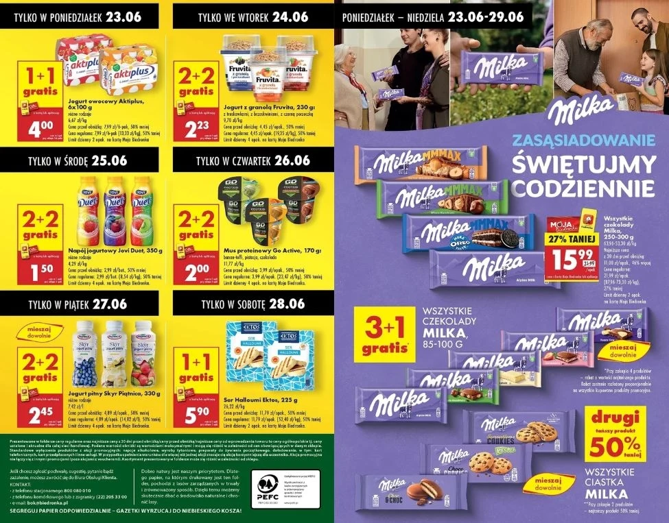 Biedronka oferuje hitowe promocje! Biedronka oferuje hitowe promocje!