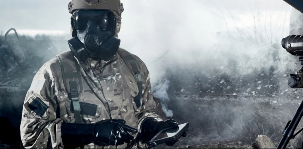 Brytyjskie maski FM50 dla Ukrainy. Ochrona przed zagrożeniami CBRN Brytyjskie maski FM50 dla Ukrainy. Ochrona przed zagrożeniami CBRN