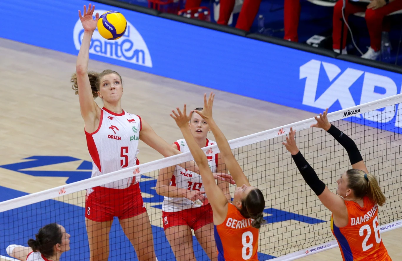 Agnieszka Korneluk świetnie radzi sobie w Lidze Narodów siatkarek