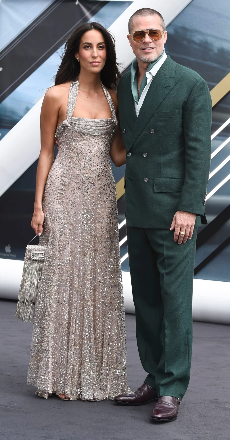 Ines de Ramon i Brad Pitt