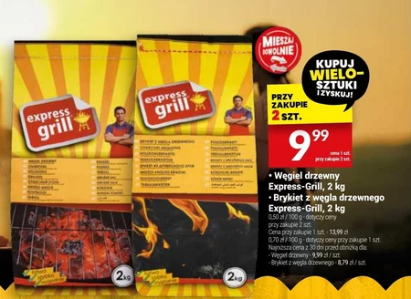 Węgiel drzewny express grill