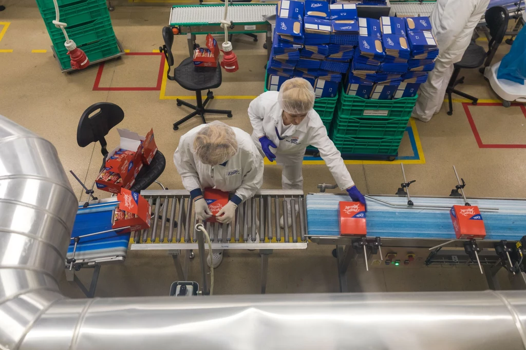 Na warszawskim Kamionku znajdują się linie produkcyjne Wedla