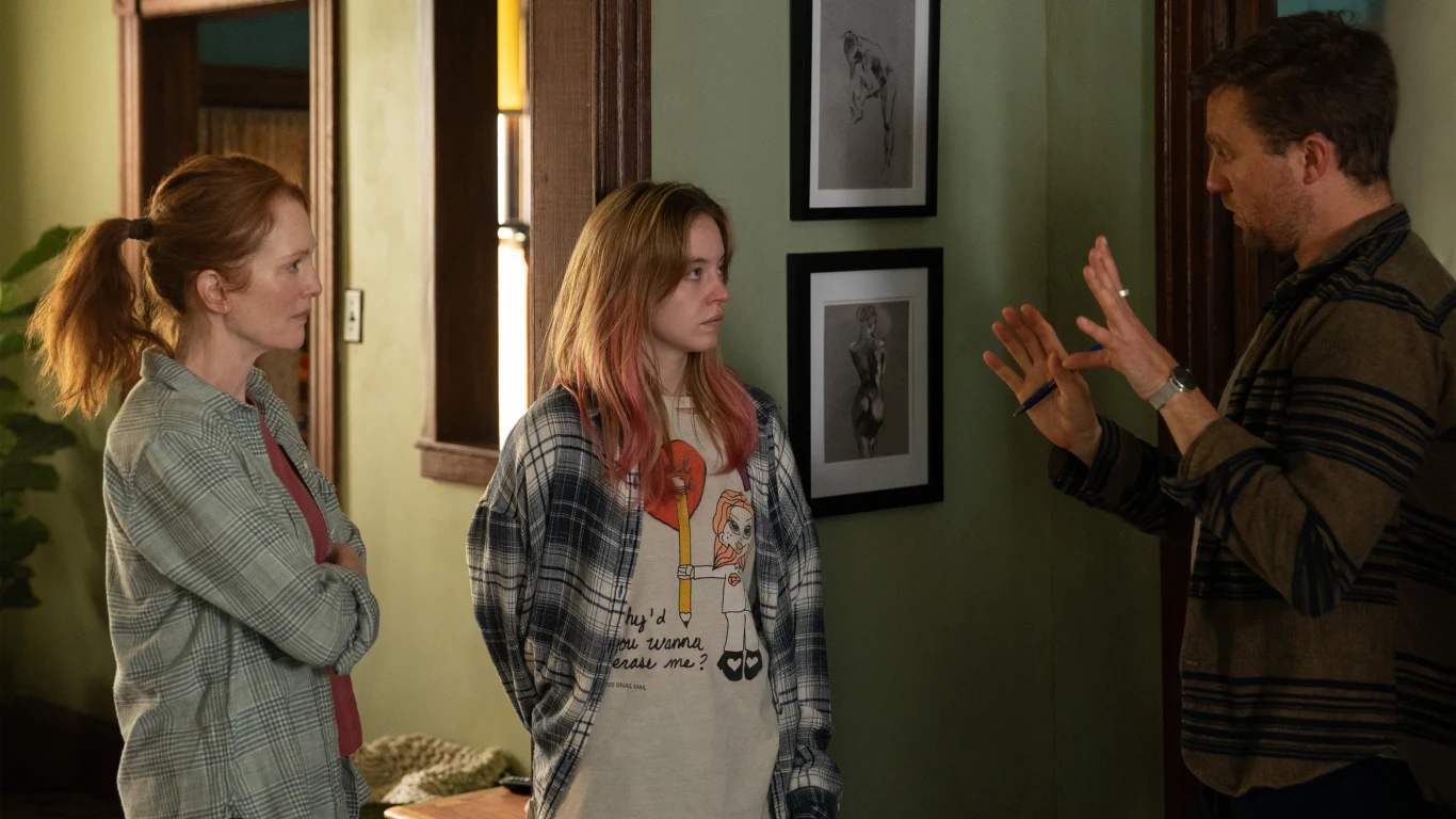 Na planie filmu "Kresy szczerości" Na planie filmu "Kresy szczerości"