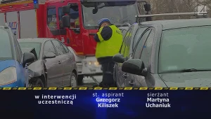 "Stop drogówka": Karambol z udziałem siedmiu aut