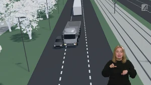 "Stop drogówka": Zmieniała pas wywrotką i wjechała prosto w osobówkę