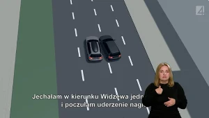 "Stop drogówka": Kolizja po nieudanej zmianie pasa ruchu
