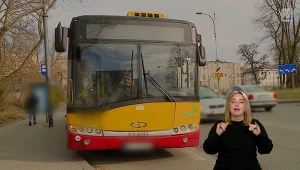 "Stop drogówka": Ostre hamowanie autobusu. Pasażerka trafiła do szpitala
