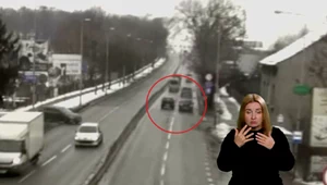 "Stop drogówka": Fatalne wykonanie manewru zmiana pasa ruchu