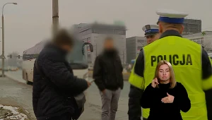 "Stop drogówka": Kierowca autobusu popełnił błąd przy zmianie pasa