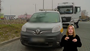 "Stop drogówka": Zmienił pas i wjechał samochodem osobowym w ciężarówkę