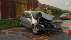 „Stop Drogówka”: Błąd przy wjeżdżaniu na autostradę spowodował groźny wypadek