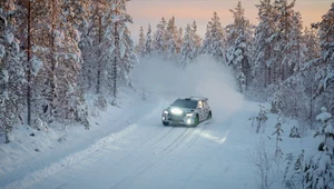 Skoda Fabia Rally2 w zimowych testach