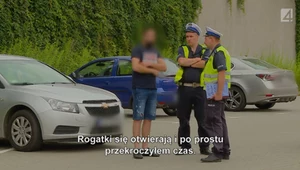 Spowodował stłuczkę parkingową, więc doniósł sam na siebie
