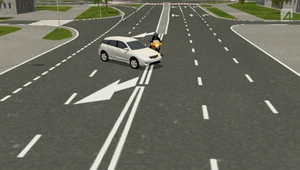 Zawracała w niedozwolonym miejscu, uderzył w nią motocyklista