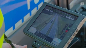 Policja łapała kierowców na autostradzie za pomocą drona