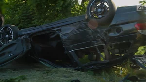 BMW dachowało. Sprawca zbiegł z miejsca wypadku?