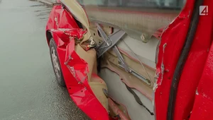 Wjechała w ciężarówkę, ale to nie jej wina, bo ciężarówka jechała za szybko?