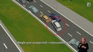 Kierująca nie zauważyła innego auta, więc nie czuje się winna kolizji