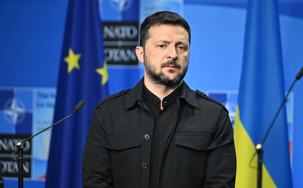 Prezydent Ukrainy Wołodymyr Zełenski Prezydent Ukrainy Wołodymyr Zełenski