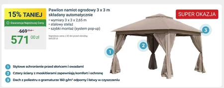 Pawilon ogrodowy
