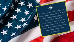 "Ze skutkiem natychmiastowym" - ambasada USA w sprawie wiz dla Polaków