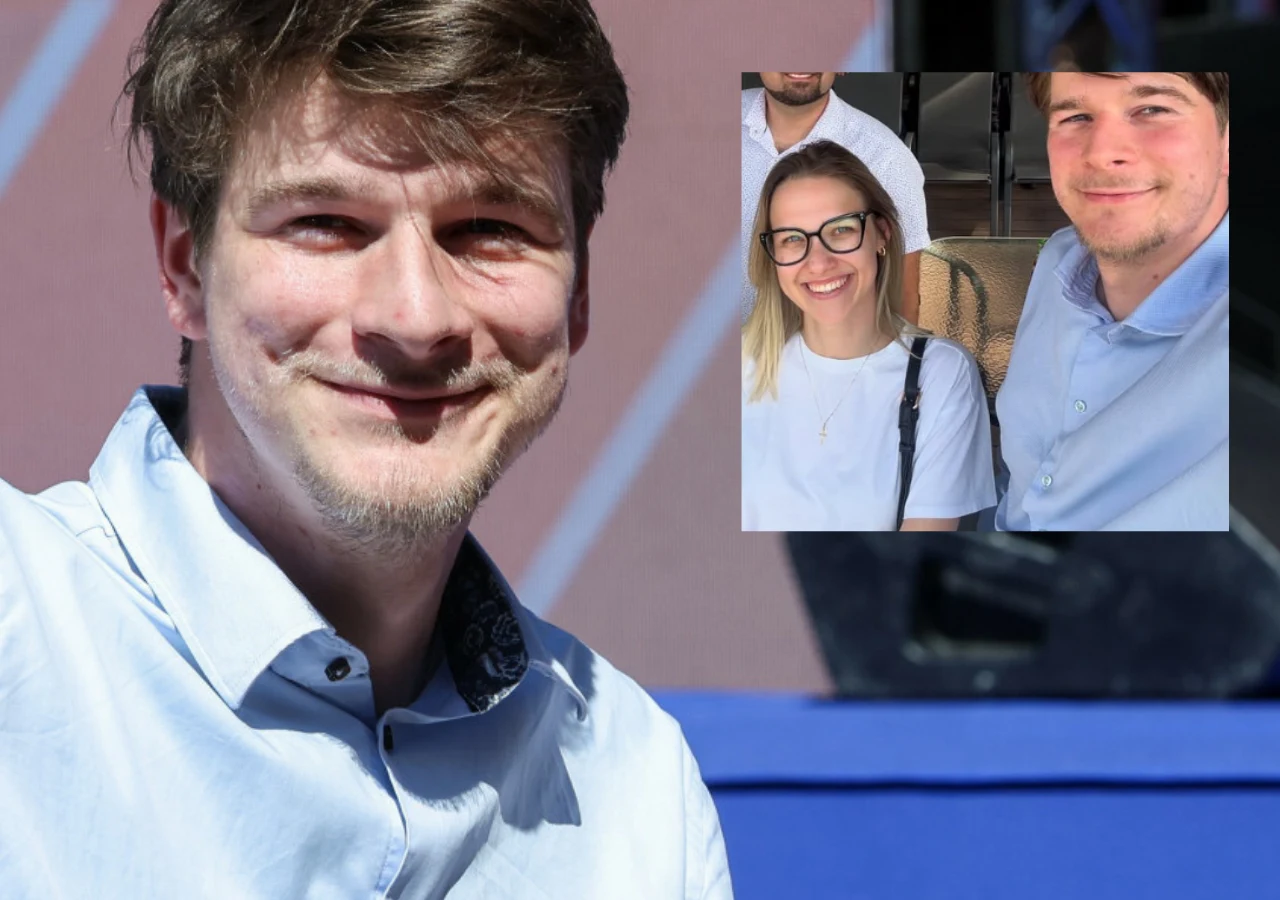 Daniel Nawrocki pokazał ukochaną