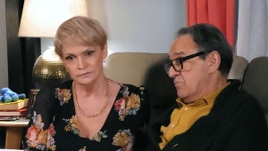 Małgorzata (Adrianna Biedrzyńska) i Jerzy (Bronisław Wrocławski) mocno się pokłócą