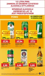 Okazje za pół ceny w Lidlu