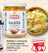 Sałatka z czerwonej kapusty K-Stąd Takie Dobre