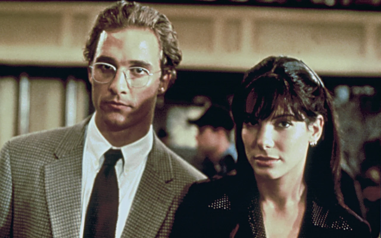 Matthew McConaughey i Sandra Bullock na planie filmu
