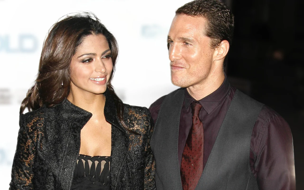 Matthew McConaughey i Camila Alves w 2008 roku